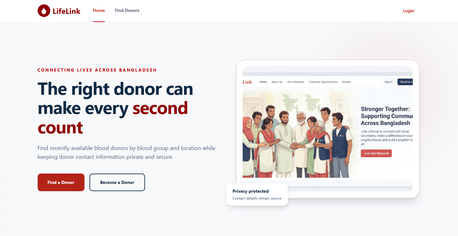 LifeLink project preview